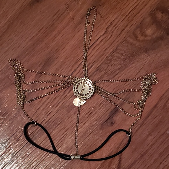 💲💲NWOT Hippie Headband Chain💲💲 - Picture 3 of 3